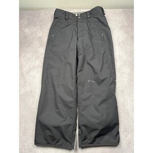 Burton Snow Pants‎ Women Large Black Insulated Ski Snowboard Cargo Winter Sports